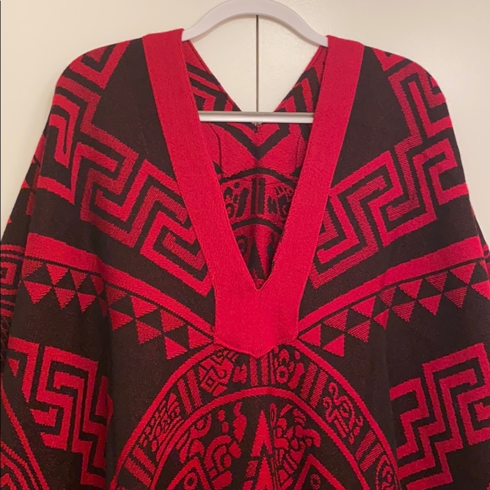 Authentic Mayan Poncho | One Size - Picture 3 of 4